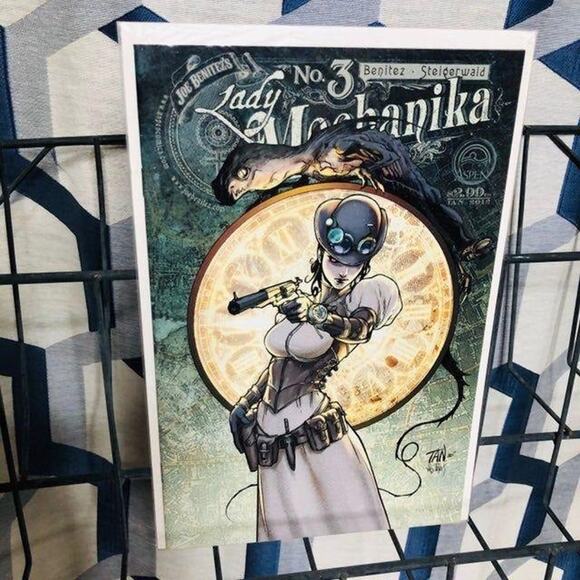 LADY MECHANIKA #3 BILLY TAN 1st Variant Aspen Comics Joe Benitez - Picture 2 of 6